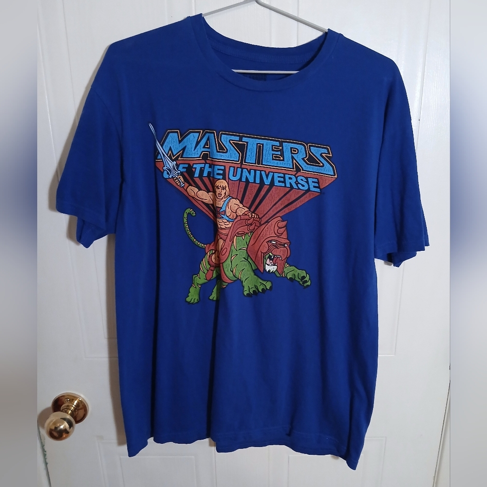 American Classics Masters Of The Universe He-Man Graphic T-Shirt Size Large